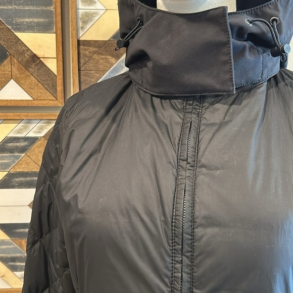 Canada Goose Stellarton Hooded Down Coat Jacket Black XS *As-Is* - Picture 8 of 13